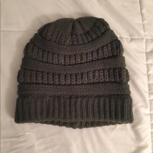 Forest green hat